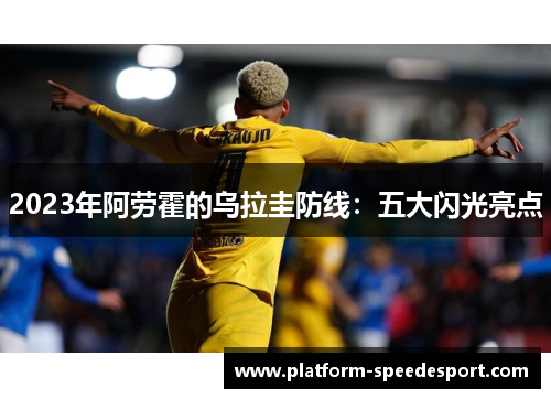 2023年阿劳霍的乌拉圭防线：五大闪光亮点